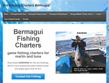 Tablet Screenshot of hotfishing.com.au